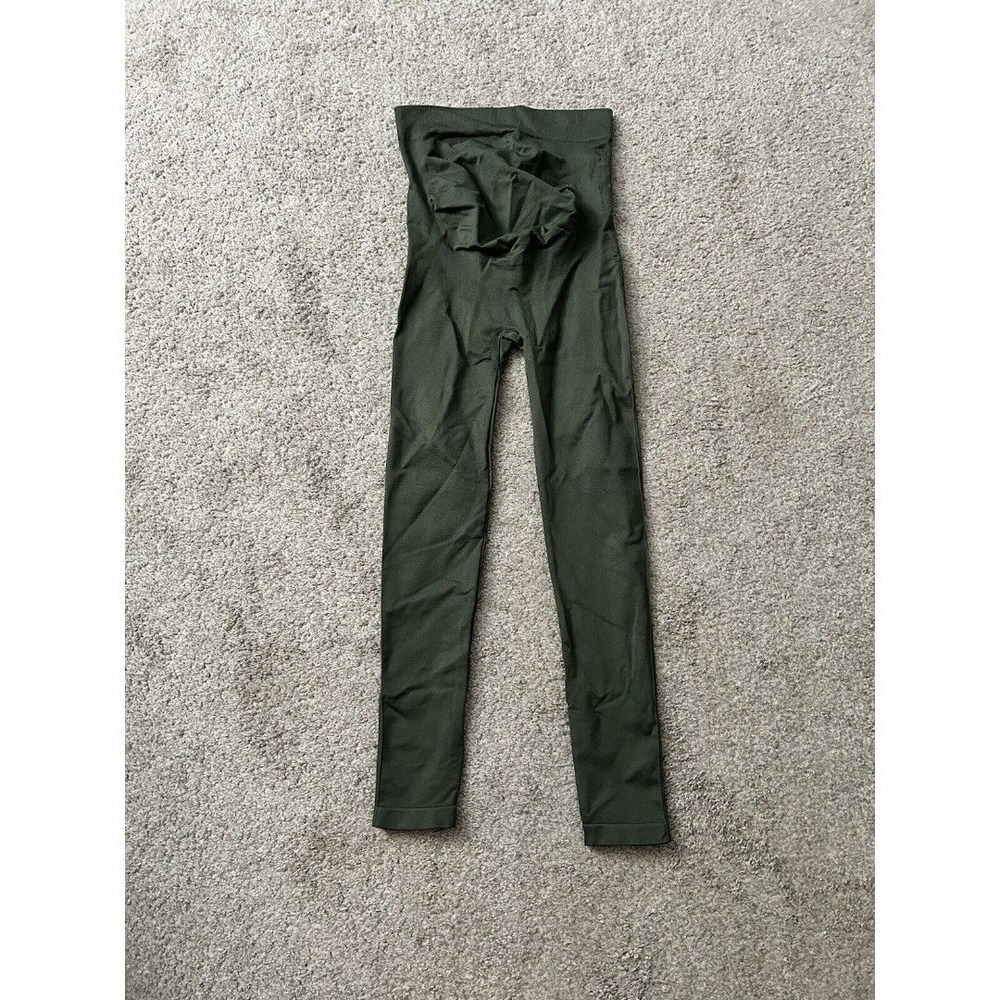 Blanqi Everyday Maternity Belly Support Leggings GREEN size Small‎